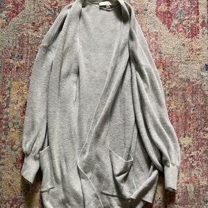 Grey knit Cardigan from LOFT